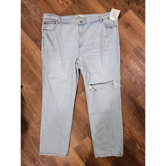 Abercrombie & Fitch Denim - Nwt Abercrombie & Fitch '90s Straight Ultra High Rise Jeans
